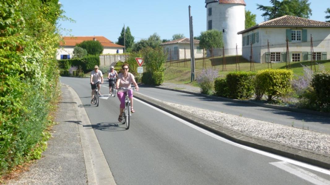 cycling to mortagne for bread